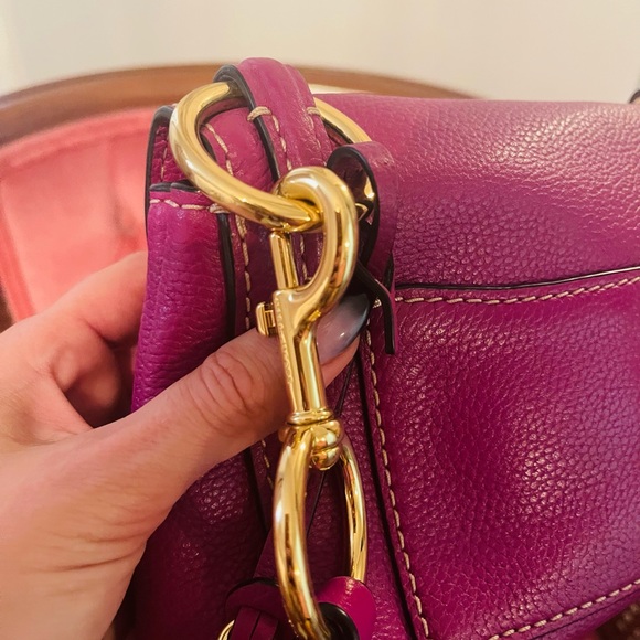 Purple Marc Jacobs Leather Crossbody - Picture 7 of 10